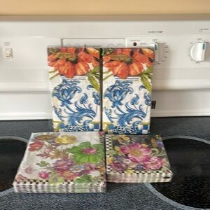 Mackenzie Childs assorted paper napkins